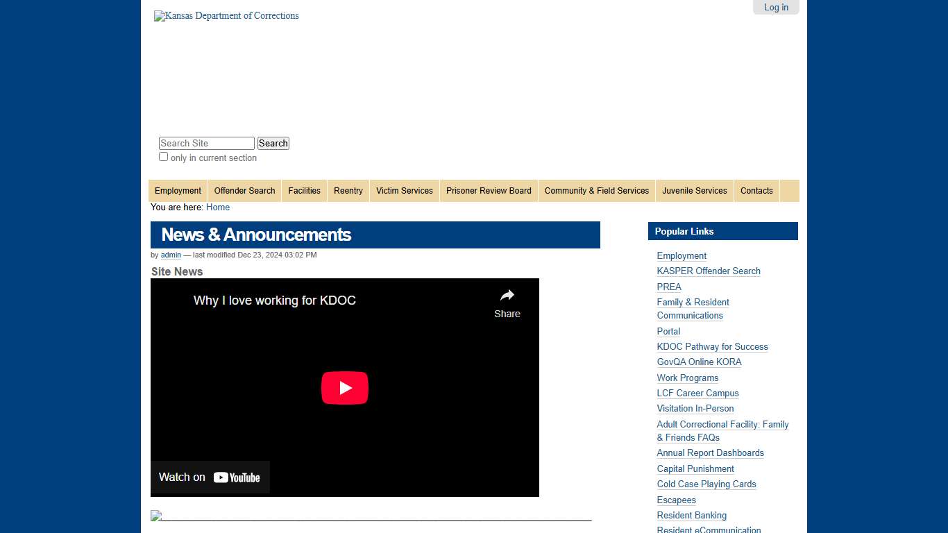 News & Announcements —